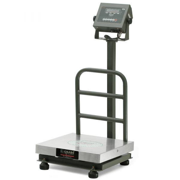 EQUAL Digital Platform Weighing Scale With F And B Display, 100kg, 10g, SS