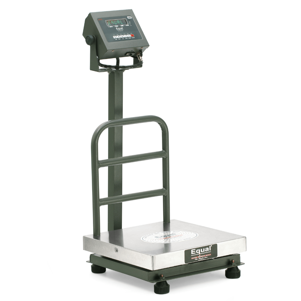 EQUAL Digital Platform Weighing Scale With F And B Display, 50kg, 5g, SS