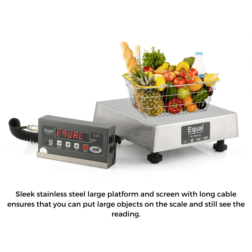EQUAL Digital Postal Home Weighing Scale, 100kg, 10g
