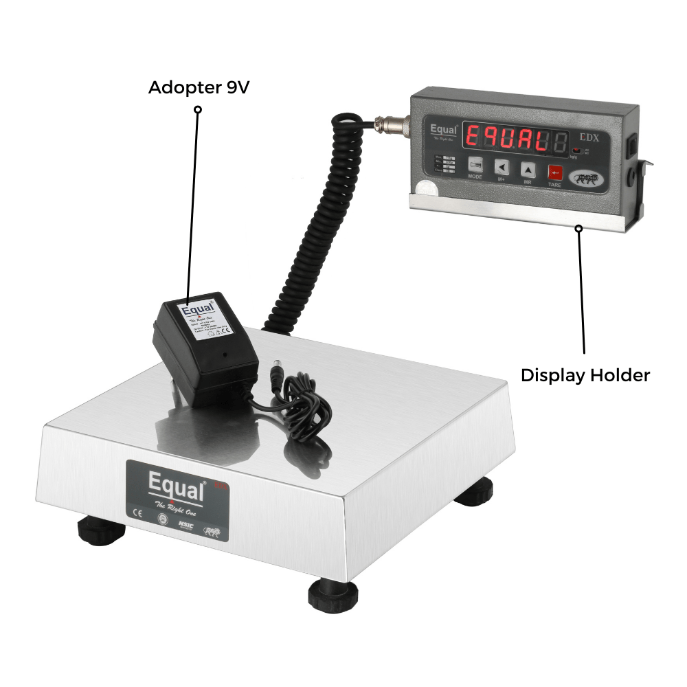 EQUAL Digital Postal Home Weighing Scale, 50kg, 5g