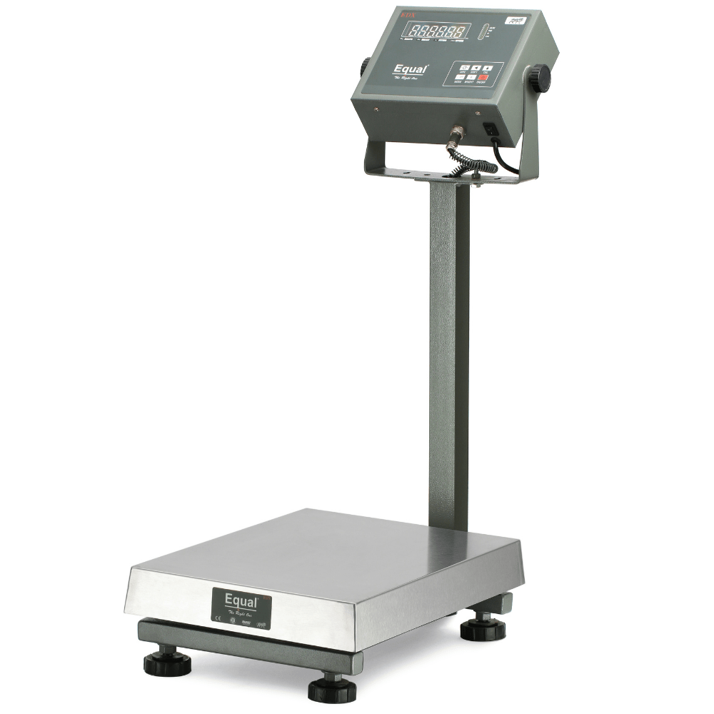 EQUAL EDX Platform Weighing Scale, F&B Multicolor Display, 150kg, 20g