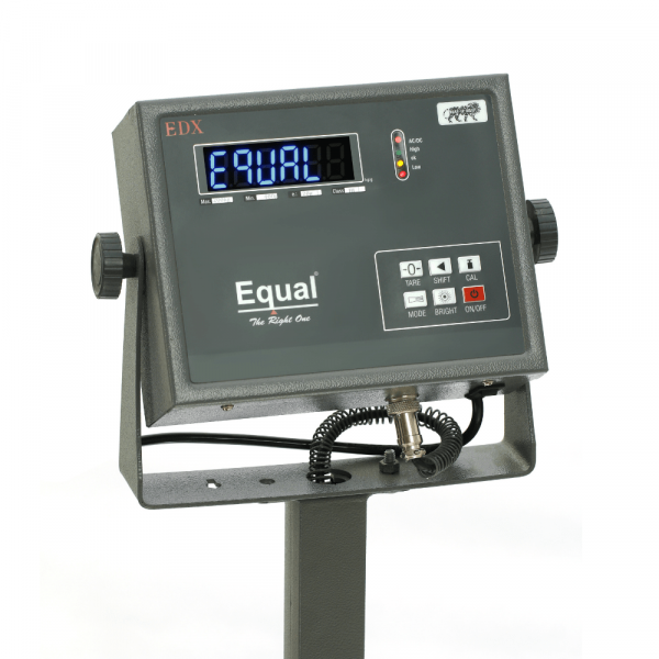 EQUAL EDX Platform Weighing Scale, Multicolor Display, 100kg, 10g