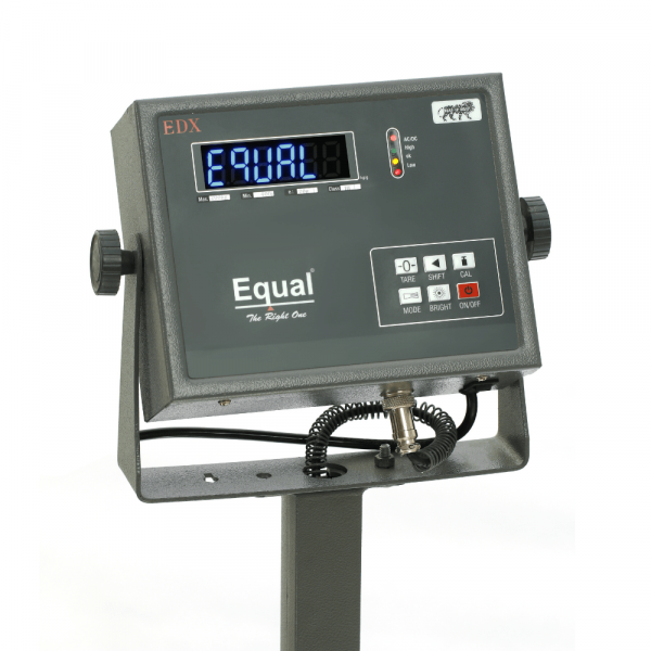 EQUAL EDX Platform Weighing Scale, Multicolor Display, 150kg, 20g