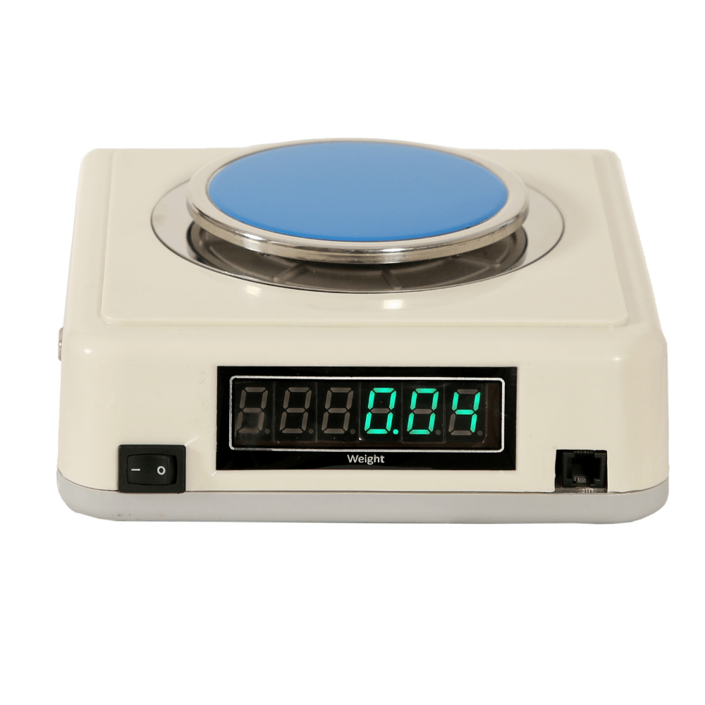EQUAL Gold Scale/ Display Front & Back (With Windshield) - 1000g, 10mg