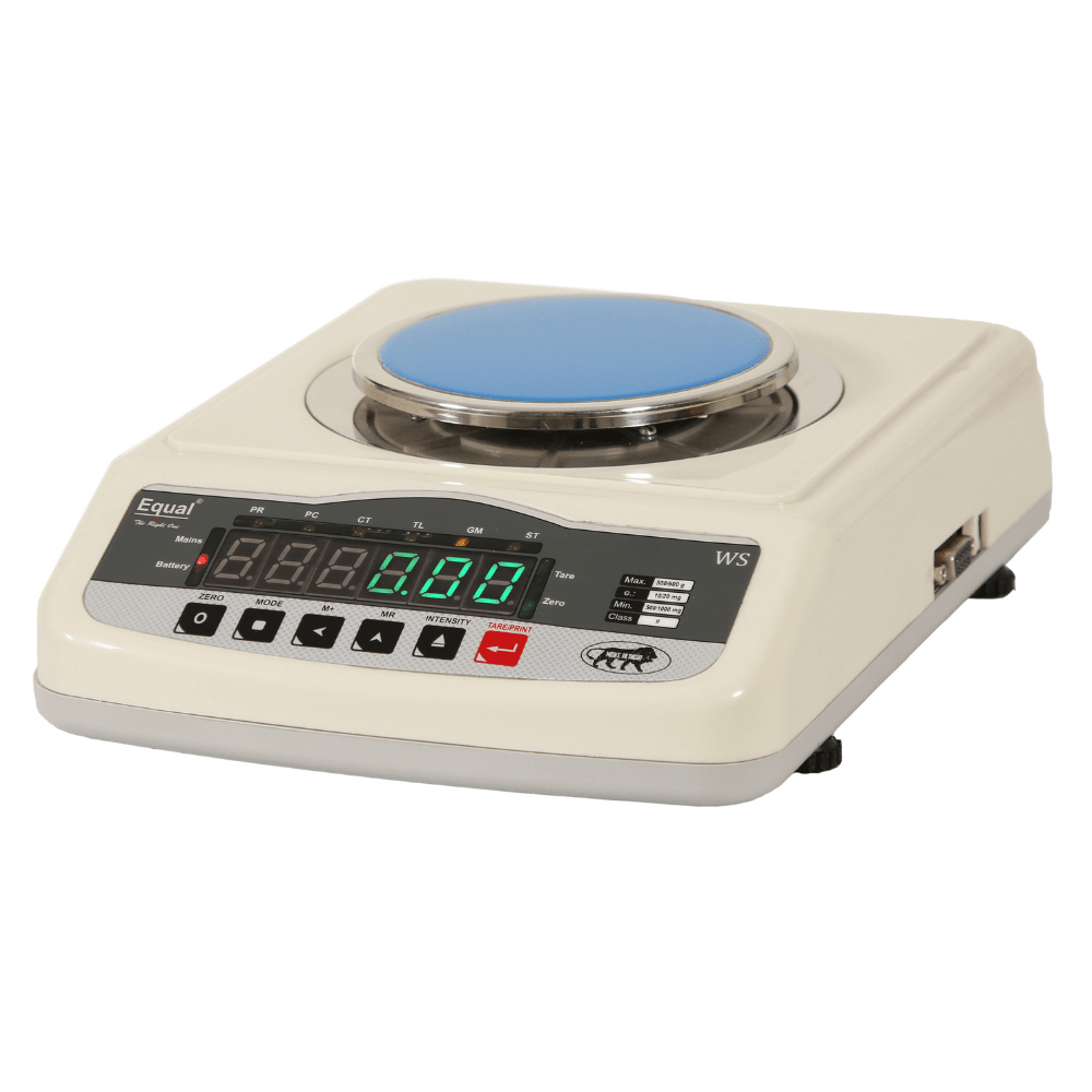 EQUAL Gold Scale/ Display Front & Back (With Windshield) - 600g, 10mg