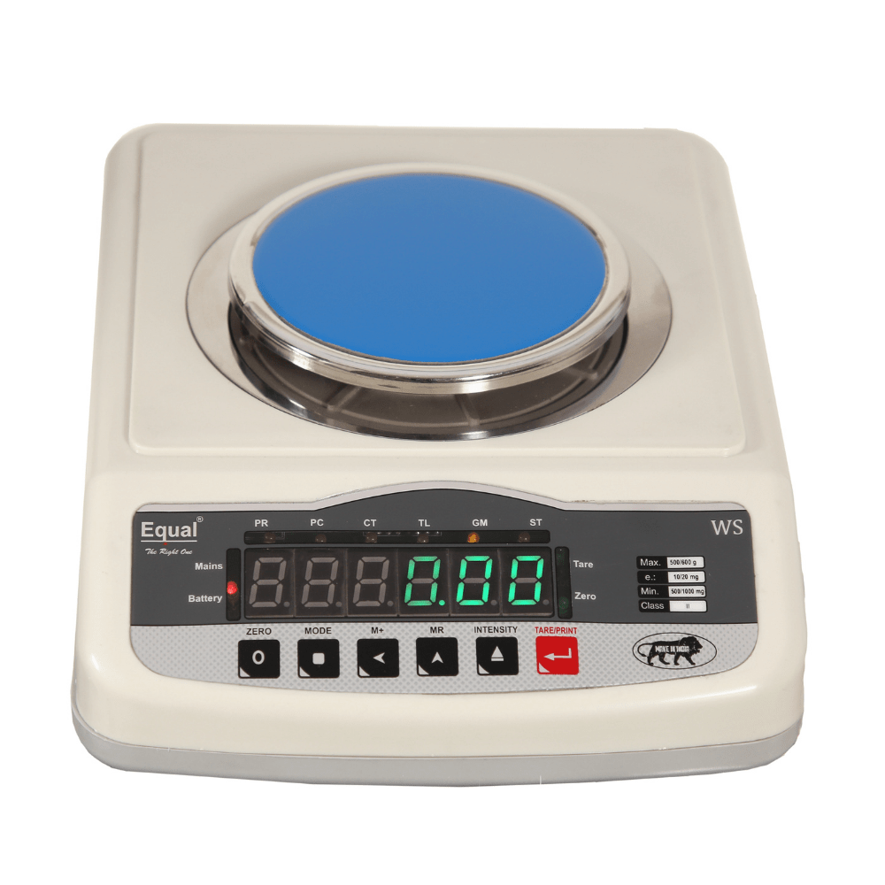 EQUAL Gold Scale/ Display Front & Back (With Windshield) - 600g, 10mg