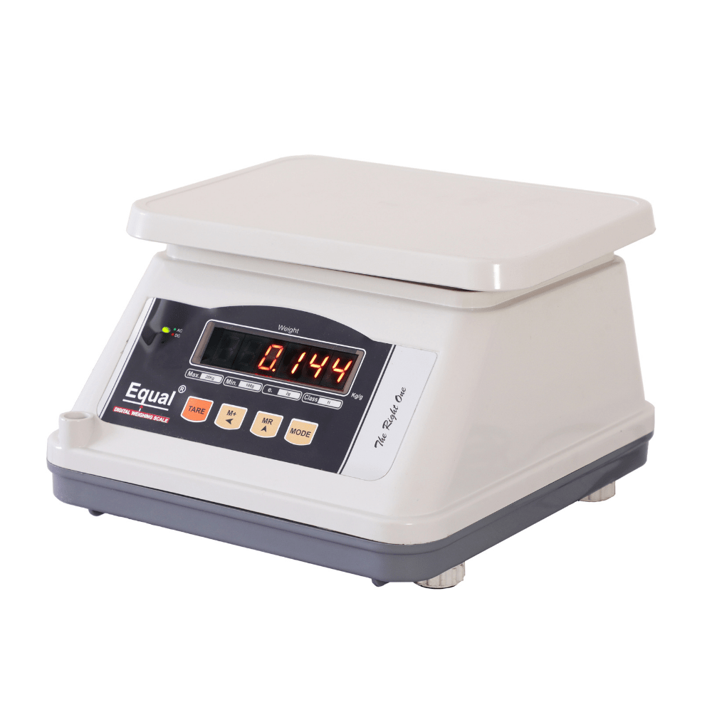 EQUAL Table Top King/Display Front & Back Scale - 10/20 Kg, 1/2g